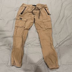 USED- holister skinny jogger cargos XL