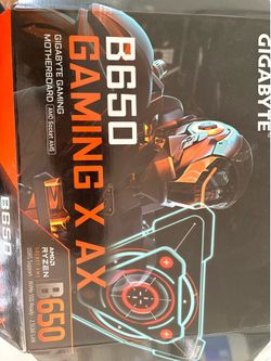 B650 Gaming x ax rev 2 motherboard