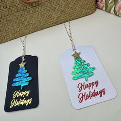 Handmade Christmas Gift Tags – Foil Design