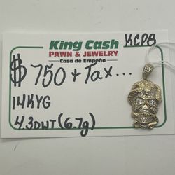 PENDANT 14KT YG 