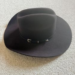 American Hat Makers 100% Wool Cowboy Hat - Brown, Size Large