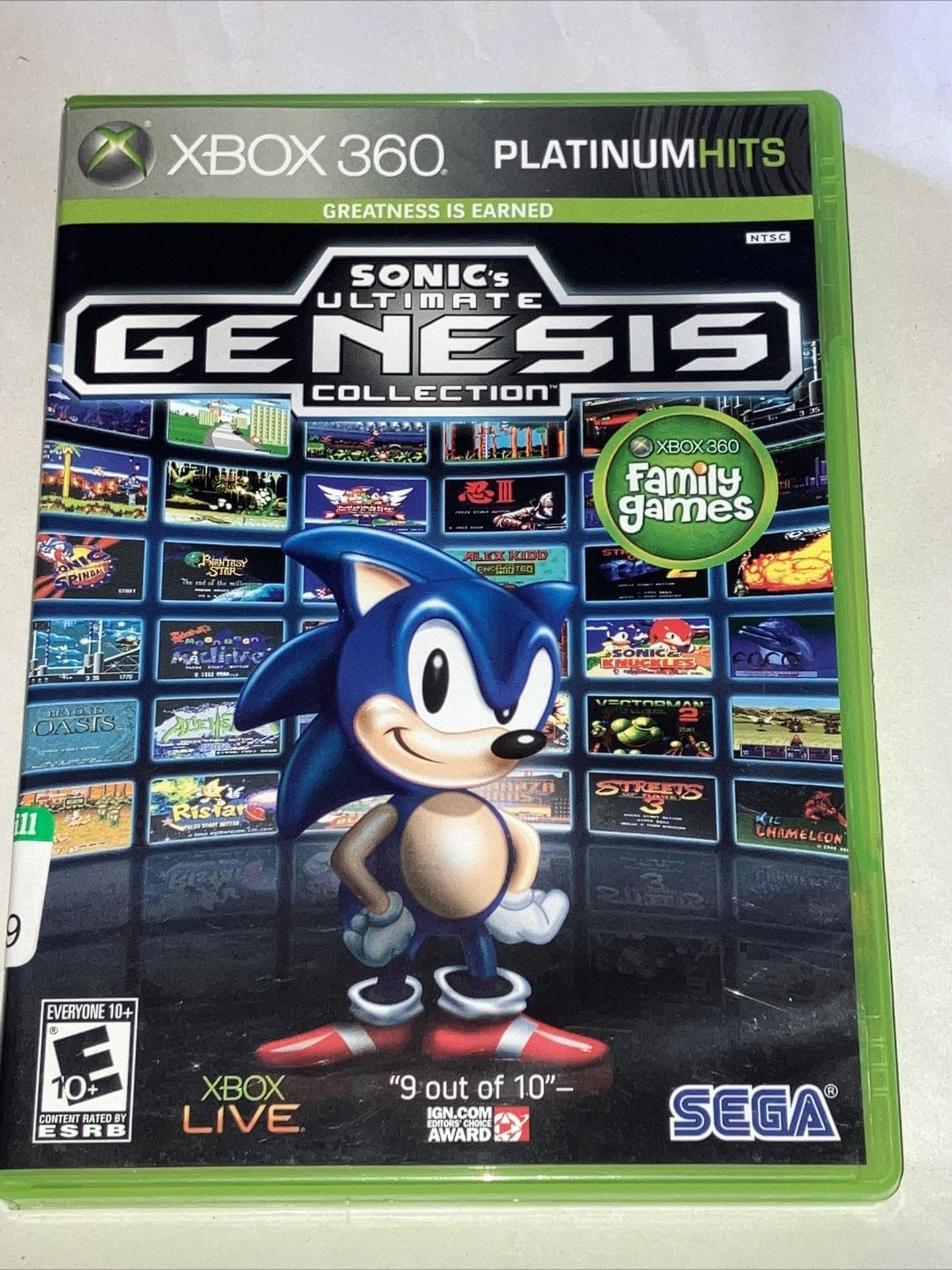 Jogo Sonic Ultimate Genesis Xbox 360 Original Envio Rápido!!