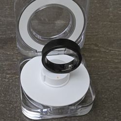 Galaxy Ring, Size 10, Titanium Black