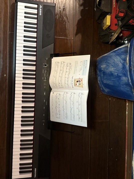 Alesis Recital – 88 Key Digital Piano Keyboard with Semi Weighted Keys