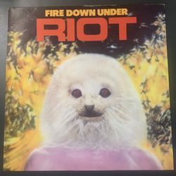 RIOT Fire Down Under Vinyl Record