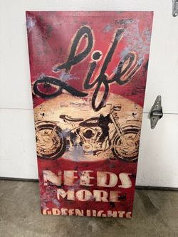 Motorcycle Wall Art Canvas Print
