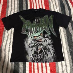 Mixed Emotion Graphic Rhinestone T-Shirt