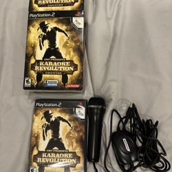 PS2 Karaoke Revolution 