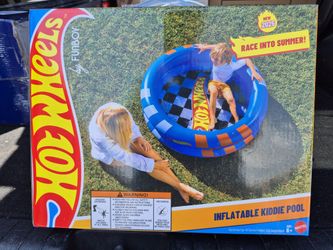 Hot Wheels Inflatable Kiddie Pool
