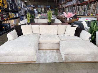 Beige Sectional from Costco BRAND NEW
