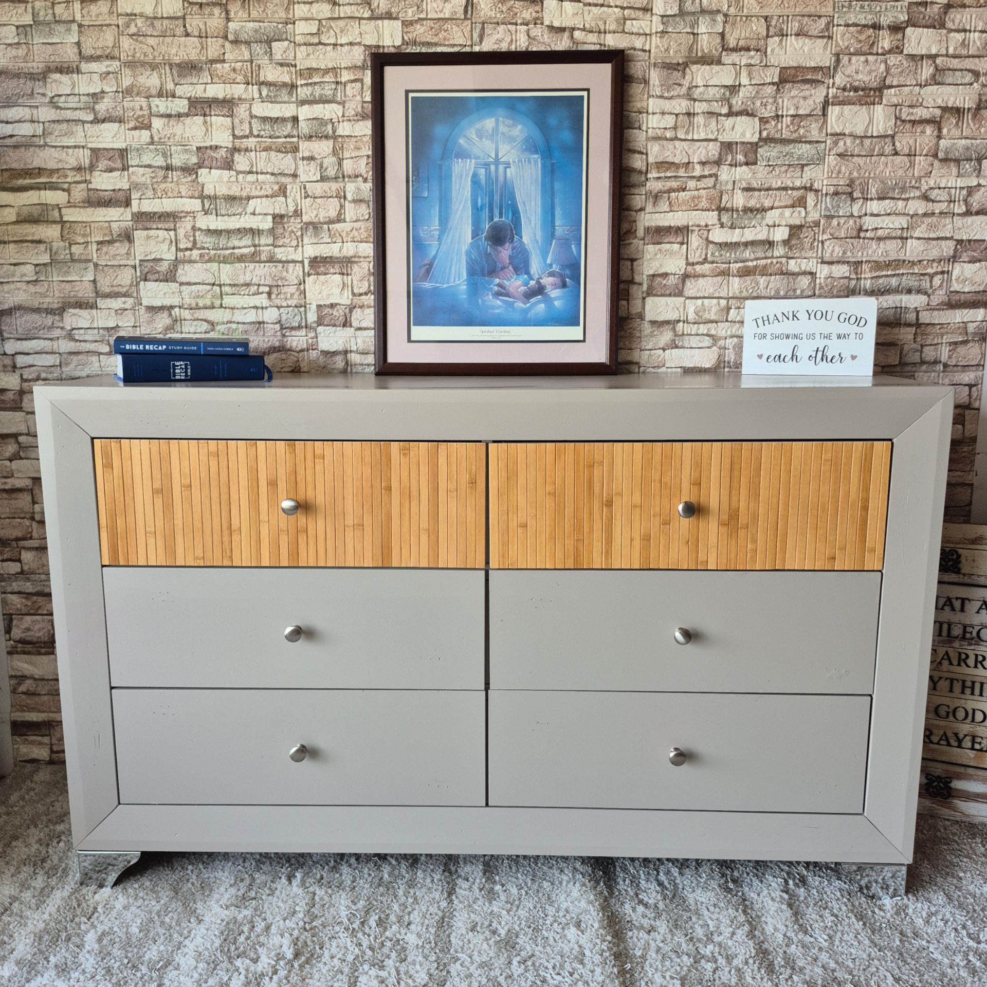Six-drawer Dresser - Refurbished and Renewed