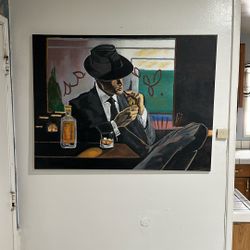 Fabian Perez Handpainted Replica Whiskey At Las Brujas