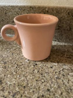 Fiestaware Coffee Mug Peach