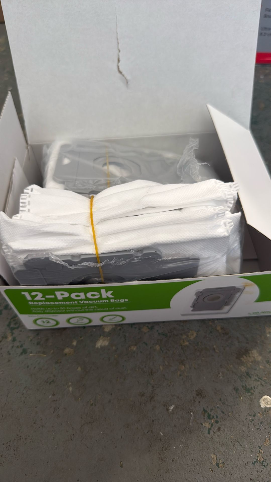 Roomba filter and vacuum bag