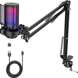 NEW! USB Microphone with RGB Lighting