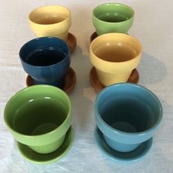 Ceramic Pots with / without drainage holes