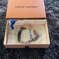 1:1 Metal Lv Monogram Chain Bracelet 