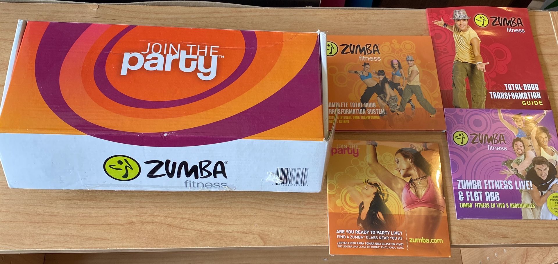 Zumba Set-Best offer! DVD’s and accessories