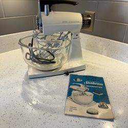Sunbeam Electric Mixer - Vintage 