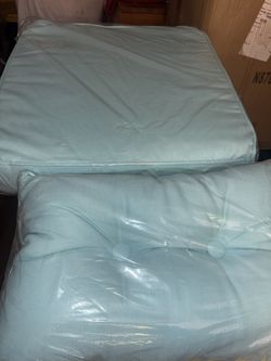 Light Blue Cushions 