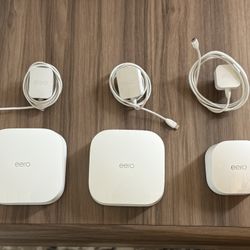 EERO Wi-Fi Mesh Router SET – EXCELLENT CONDITION