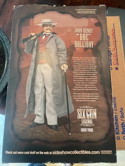 Rare Vintage “Doc Holliday” Six Gun Legends 12” Collectible Figure