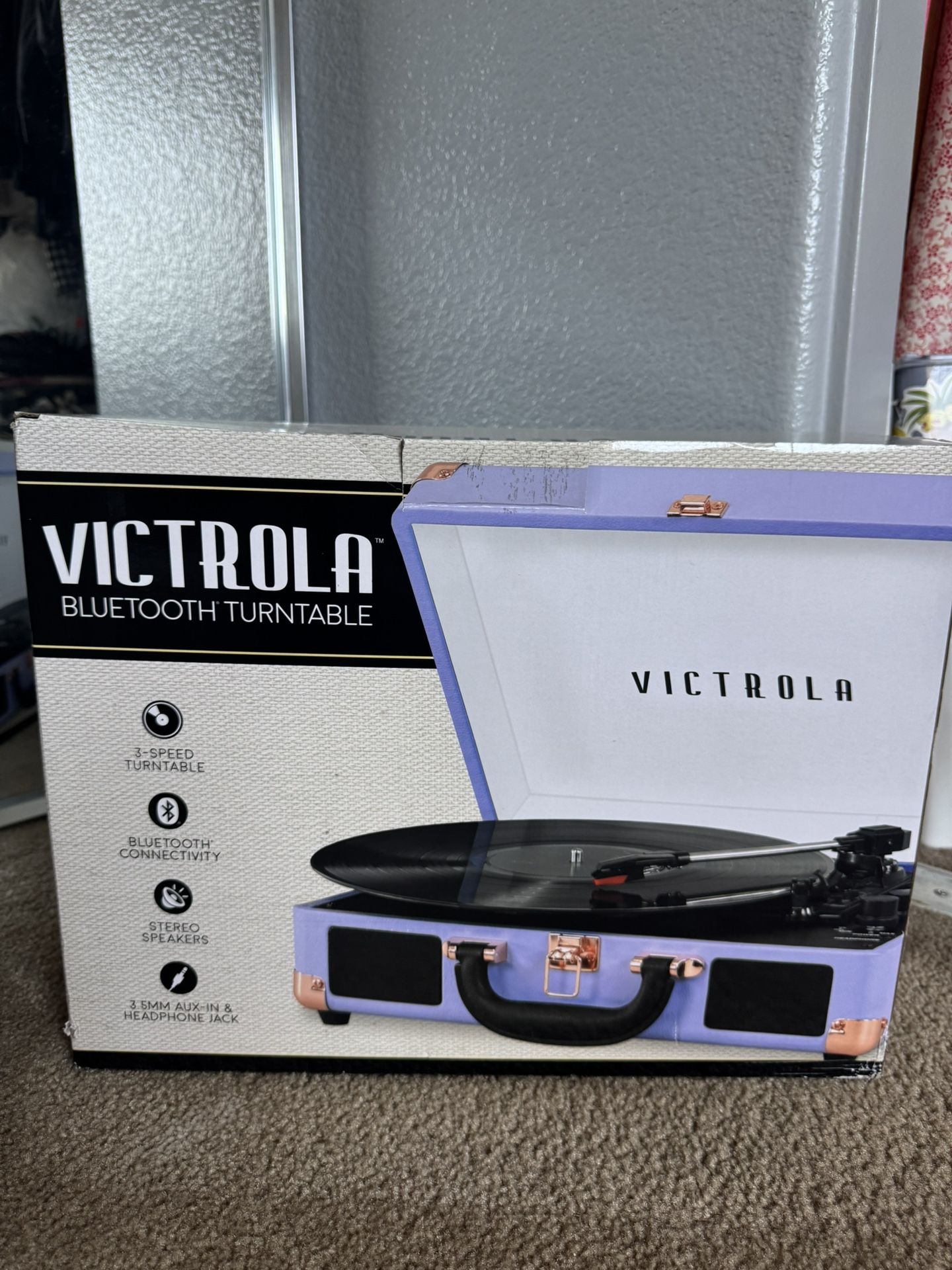 Victrola Record Player and Bluetooth
