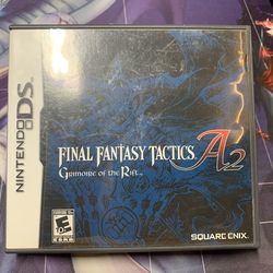 Final Fantasy Tactics A2 Grimoire