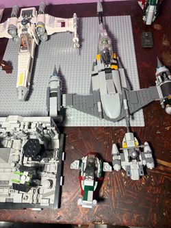 Lego Star Wars ships and figures (sell or trade)