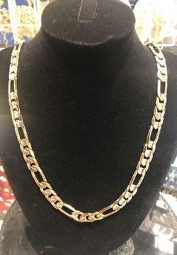 24KT Gold Bond Chain with Lifetime Replacement Guarantee (THIS IS NOT A PLATED CHAIN & IT WILL NOT CHANGE COLOR)