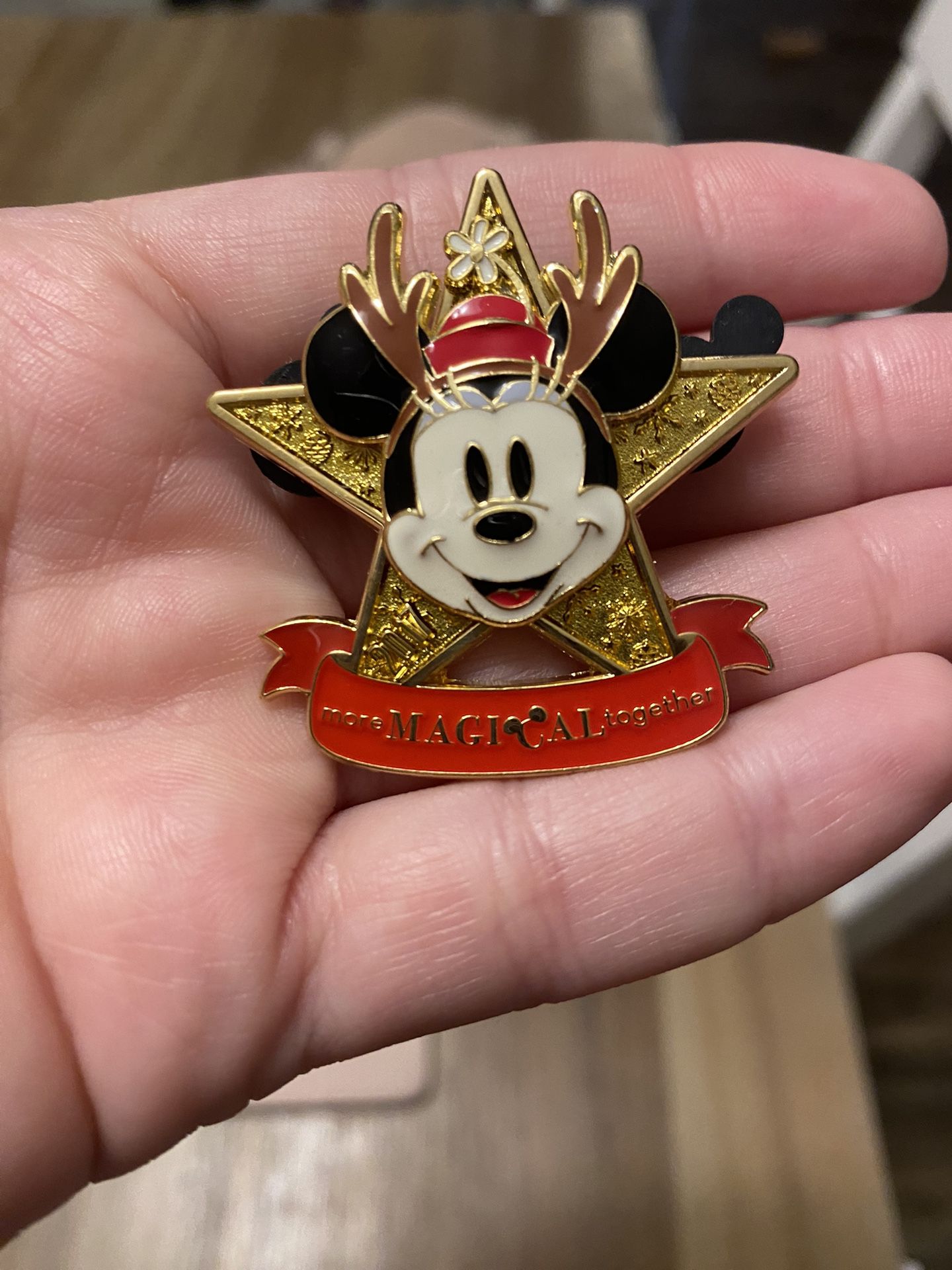 Disney Store holiday pin