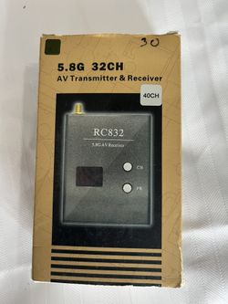 5.8 G 32 CH Av Transmiter & Receiver
