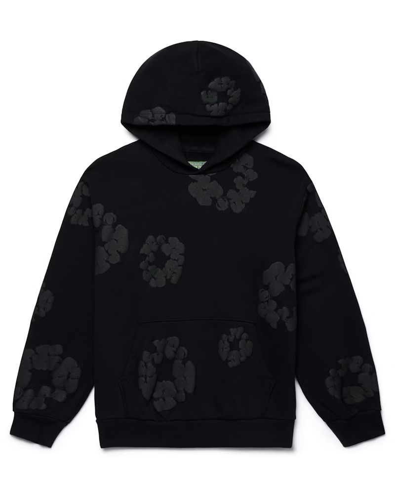 black denim tears hoodie small