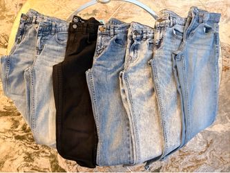Boys Size 8 Jeans Bundle – 7 Pairs – Excellent Condition