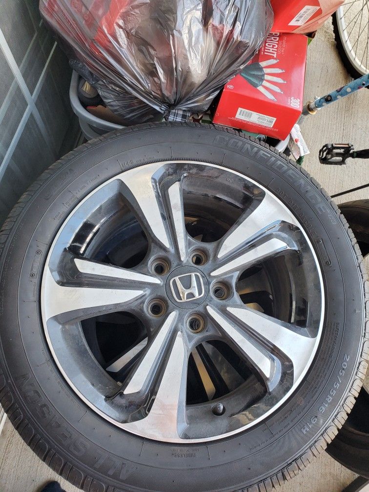 Rims And Tires For Honda Civic 2014