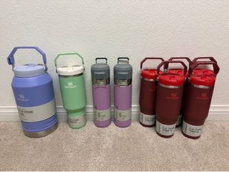 Stanley IceFlow Flip Straw Jug, Tumblers, and Quick-Flip Go Bottles
