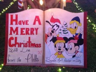 Christmas yard decor