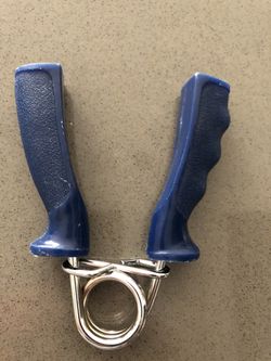 New Hand Grips workout tool. Highlights Made for: strengthening fingers, hands, wrists and forearms Moves with: durable spring coil for weighted r