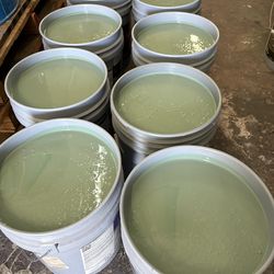 40 Gallons Exterior Paint Flat - Light Green