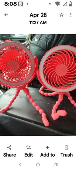 Cordless fans  2 of them for 30    1 for 15 a piece obo