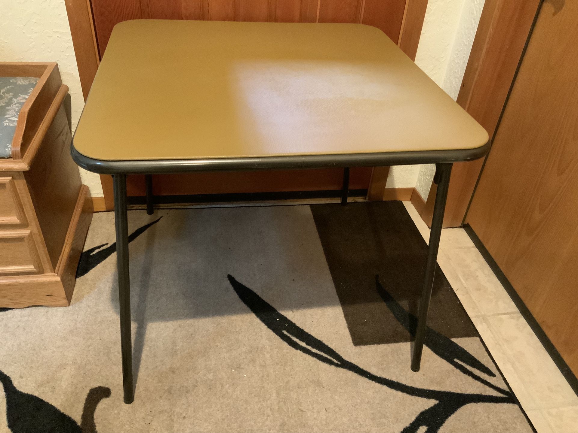 Folding Card Table