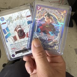 One Piece Tcg SP Luffy And Gear 2 Luffy 