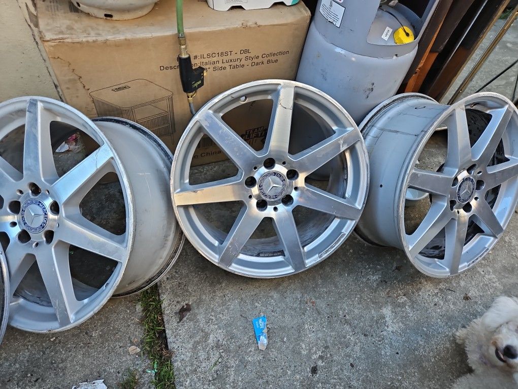 AMG stock 17" Rims