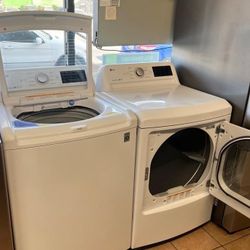 LG Washer And Dryer Top Load