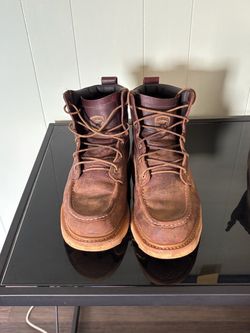 10 1/2 wide redwing Irish setter work boot