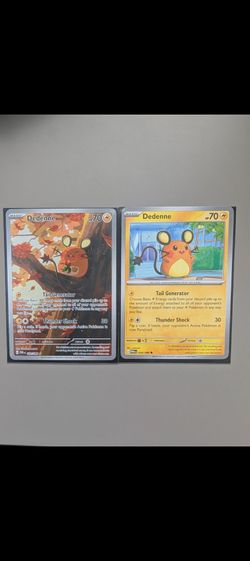 Pokemon cards (Dedenne)