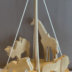 Wooden Spinning Carousel Toy🔴Read Full Description Below🔴
