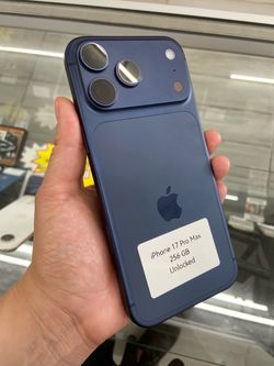 Blue iPhone 17 pro max cash or $50 down!