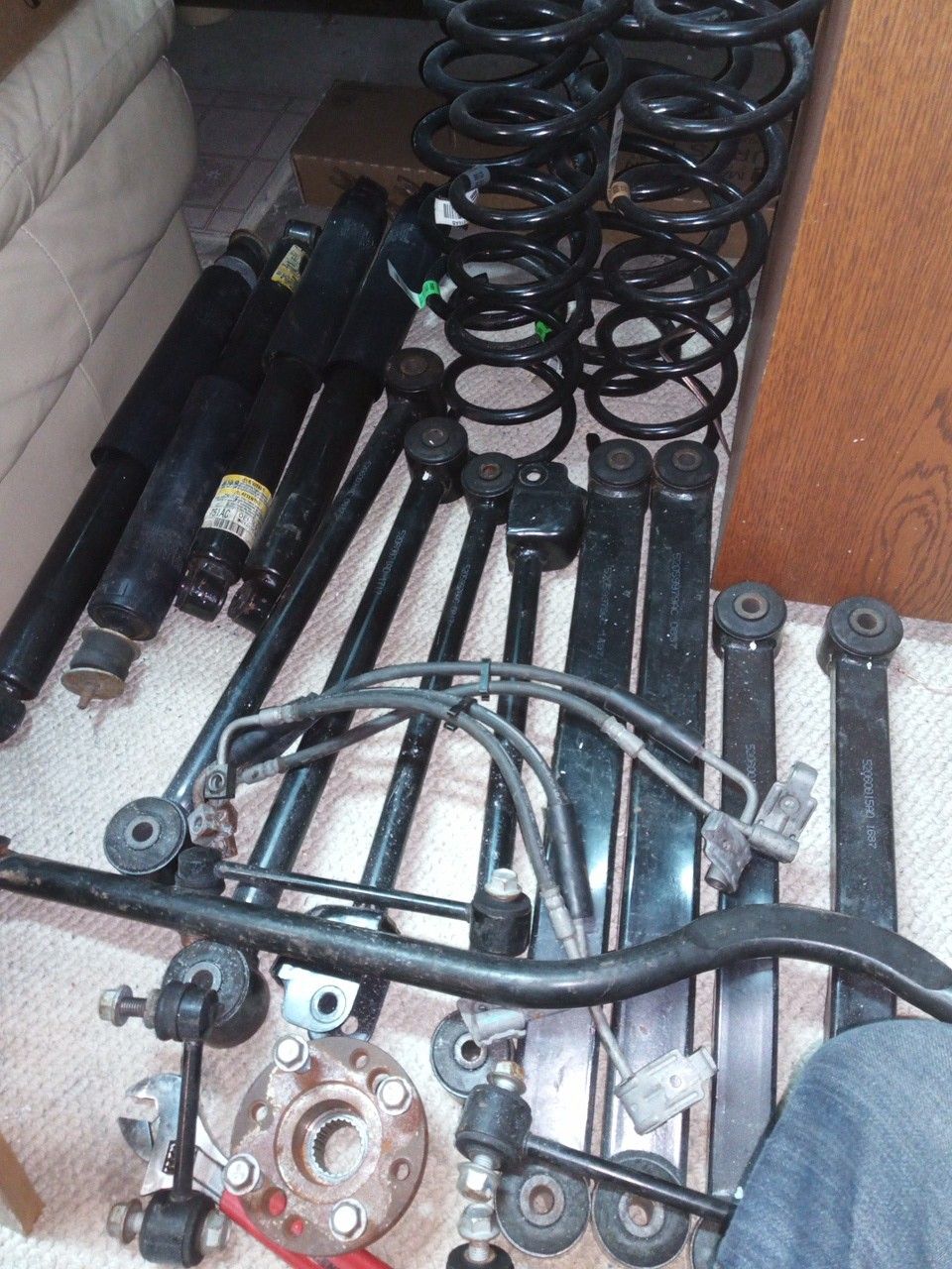 Spicer 4" To 6" Lift Up To 2007 Jeep WranglerTJ 4" complete suspension lift
