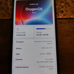 OnePlus 13R 12gb/256gb FACTORY UNLOCKED